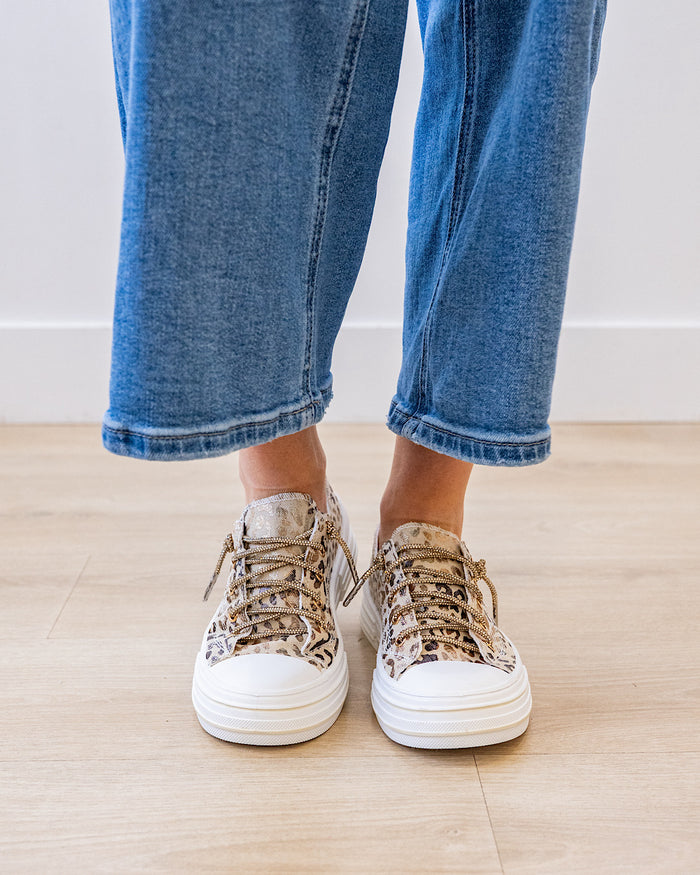 Very G Aman Prints Sneakers - Natural Leopard Very G