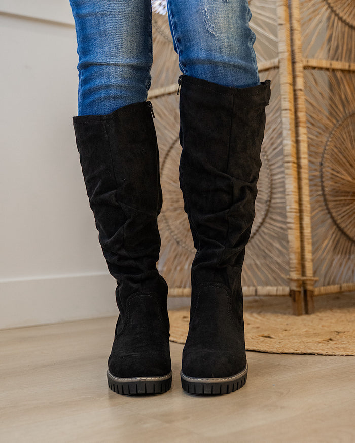 Very G Dashing Tall Boots - Black FINAL SALE Very G