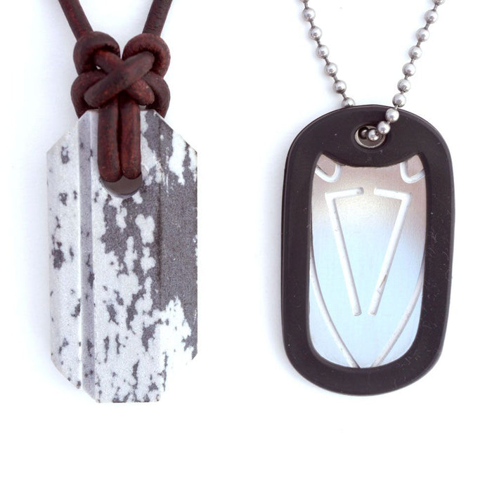 Viking Whetstone Necklace by Wazoo Survival Gear (Uncommon Variation)