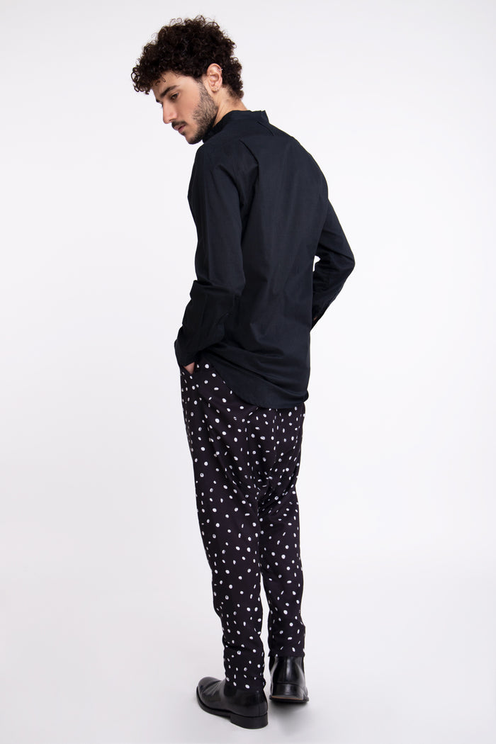 Wael Cotton Polka Dots Sirwal