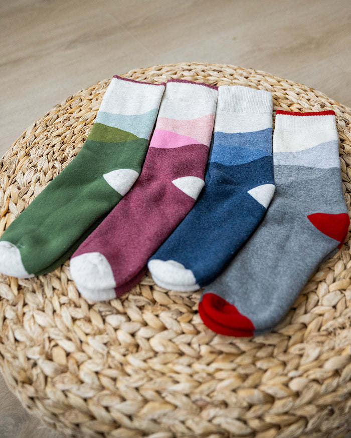 Wanakome Far Horizons Socks - 4 Options Wanakome