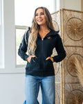 Wanakome Hera Full Zip Hoodie - Color Options Available! Wanakome Black