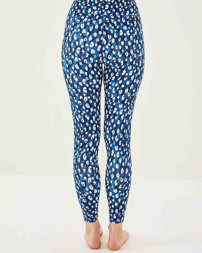 Weekender High Rise Legging Upf 50 Plus - Starlight Navy Youre An Animal