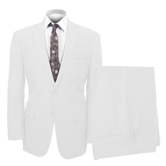 White Suit For Men Formal Suits For All Ocassions M116-05 - Giorgio's Menswear