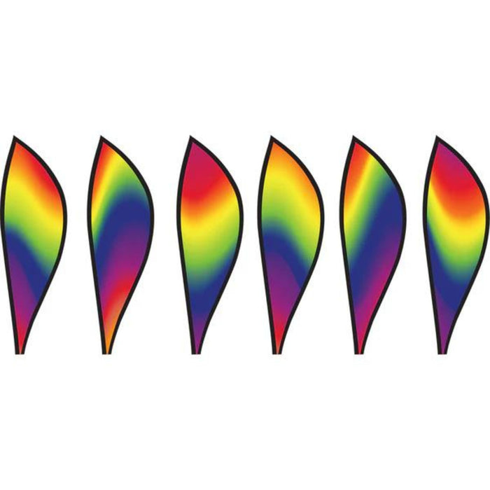 Wind Garden Hot Air Balloon - Wavy Gradient