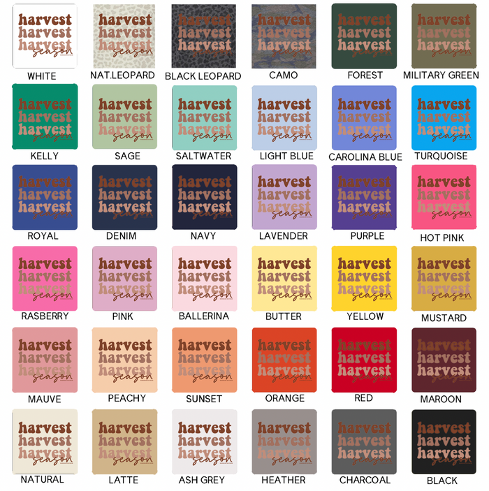 WMB Retro Harvest– Infant/Toddler/Youth