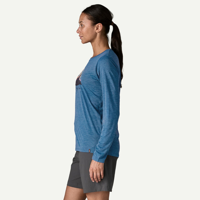 Women's Long-Sleeved Capilene® Cool Daily Shirt Fitz Roy Nimbus