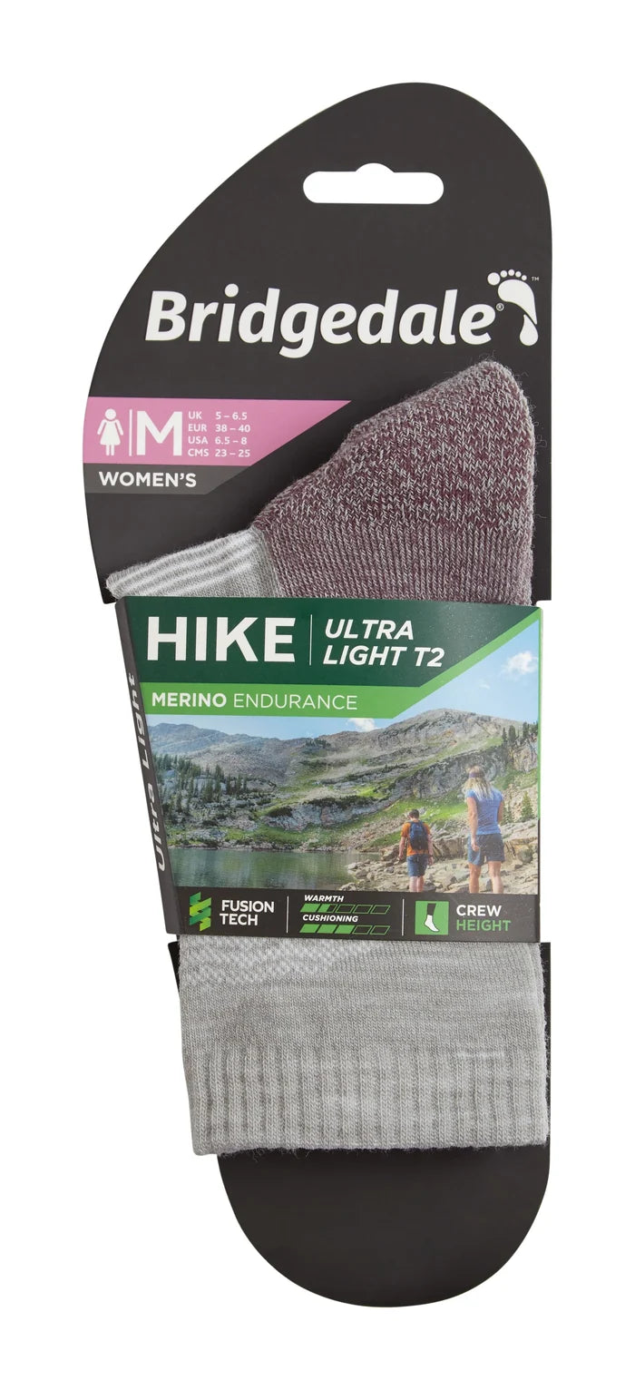 Women's Ultra Light Merino Performance 3/4 Crew