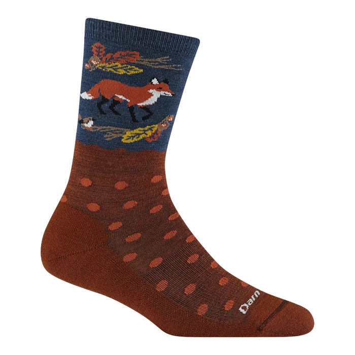 Women's Wild Life Crew Lightweight Lifestyle Socks