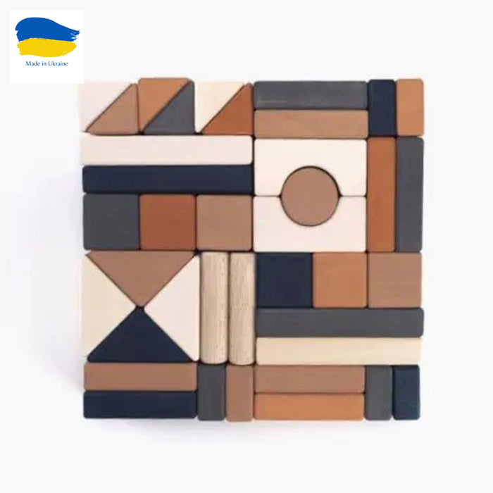 Wooden Castle Building Blocks