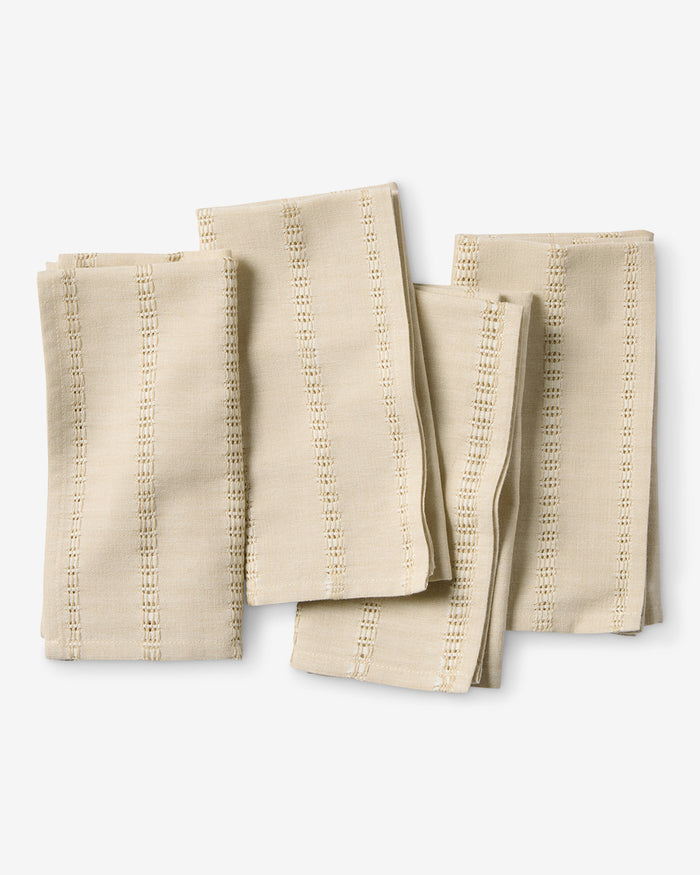 Woven Napkin Set in Natural