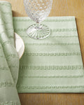 Woven Placemat Set in Sage Green