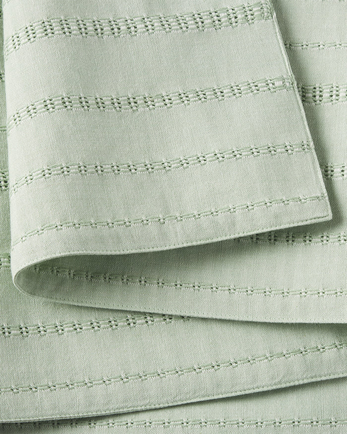 Woven Placemat Set in Sage Green