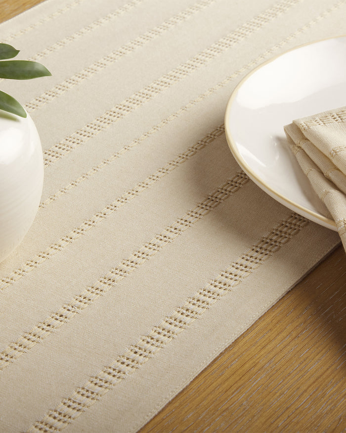 Woven Table Runner in Natural
