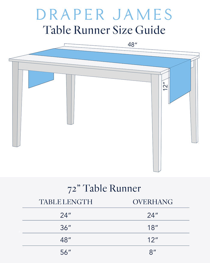 Woven Table Runner in Natural