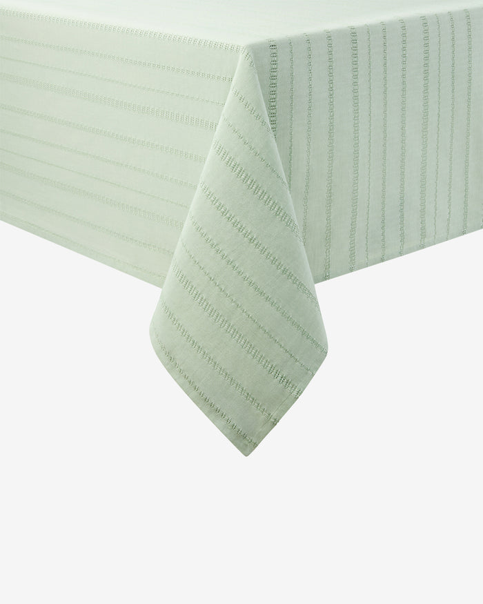 Woven Tablecloth in Sage Green 60x120