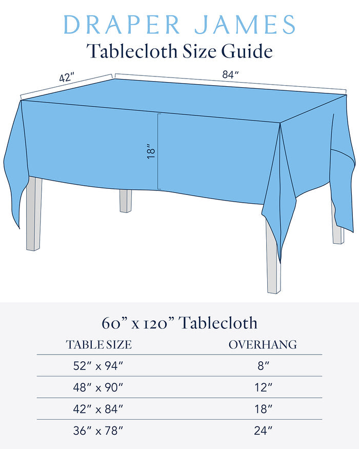 Woven Tablecloth in Sage Green 60x120