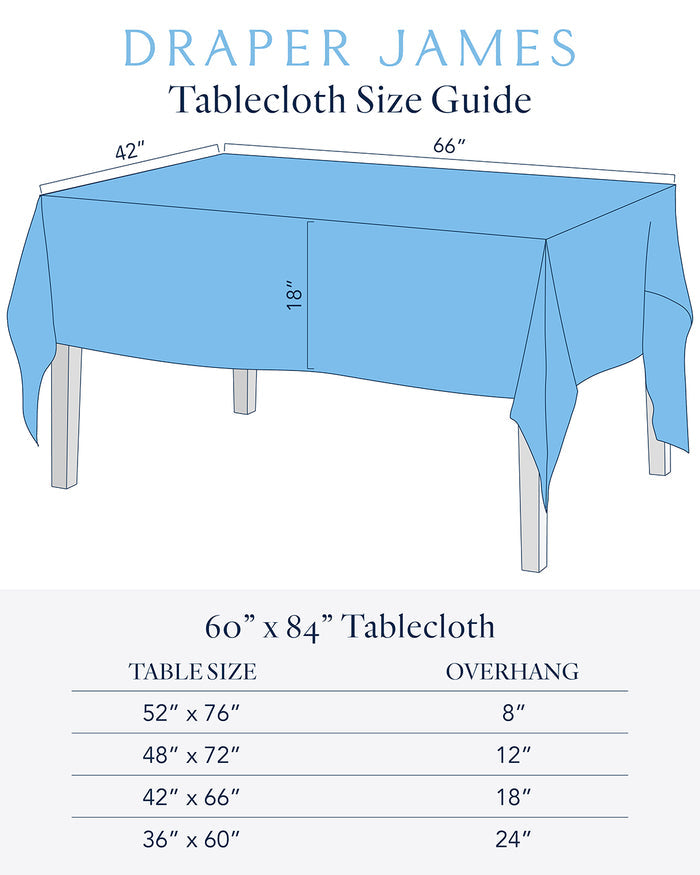Woven Tablecloth in Sage Green 60x84