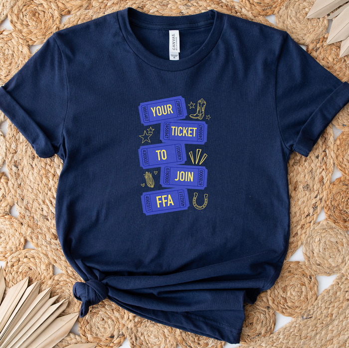 Your Ticket to Join FFA- Bella Canvas T-Shirt