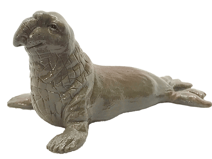 Yowie Southern Elephant Seal animal PVC mini figure figurine model